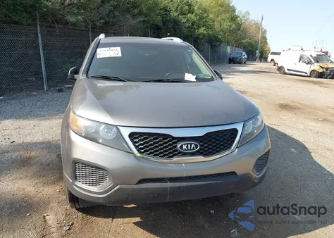 2012 Kia Sorento Lx V6 из США, поврежденный, VIN 5XYKTDA25CG250310